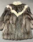 Vintage Fox Fur Coat Size M