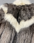 Vintage Fox Fur Coat Size M