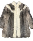 Vintage Fox Fur Coat Size M
