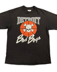 80s NBA Detroit Pistons "Bad Boys" Vintage Basketball Single Stitch T-Shirt 1988