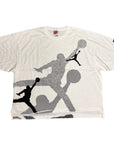 Vintage 90s Nike Michael Jordan NBA Basketball Single Stitch T-Shirt Made in Canada
