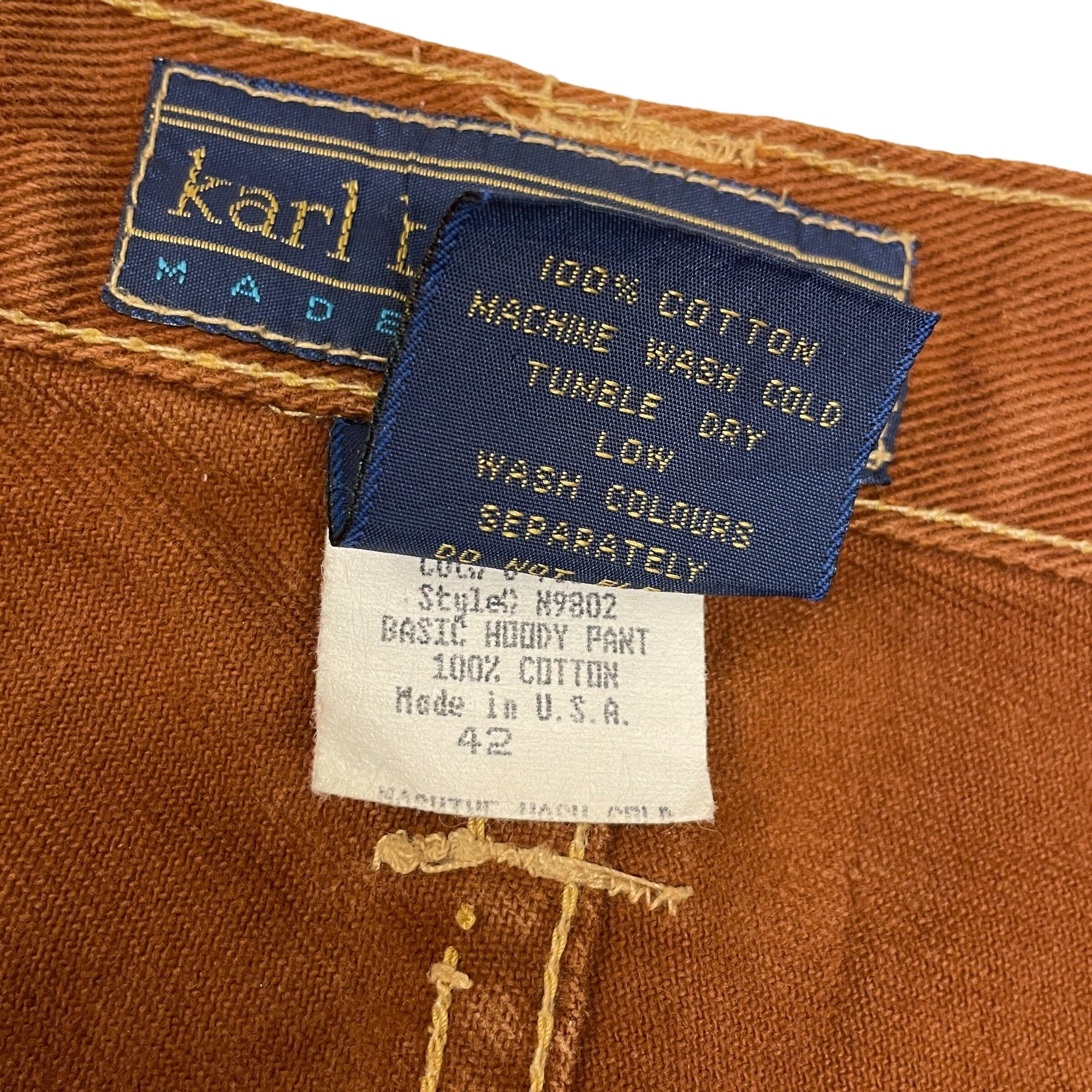*Karl Kani Jeans Brown Black Market Vintage 