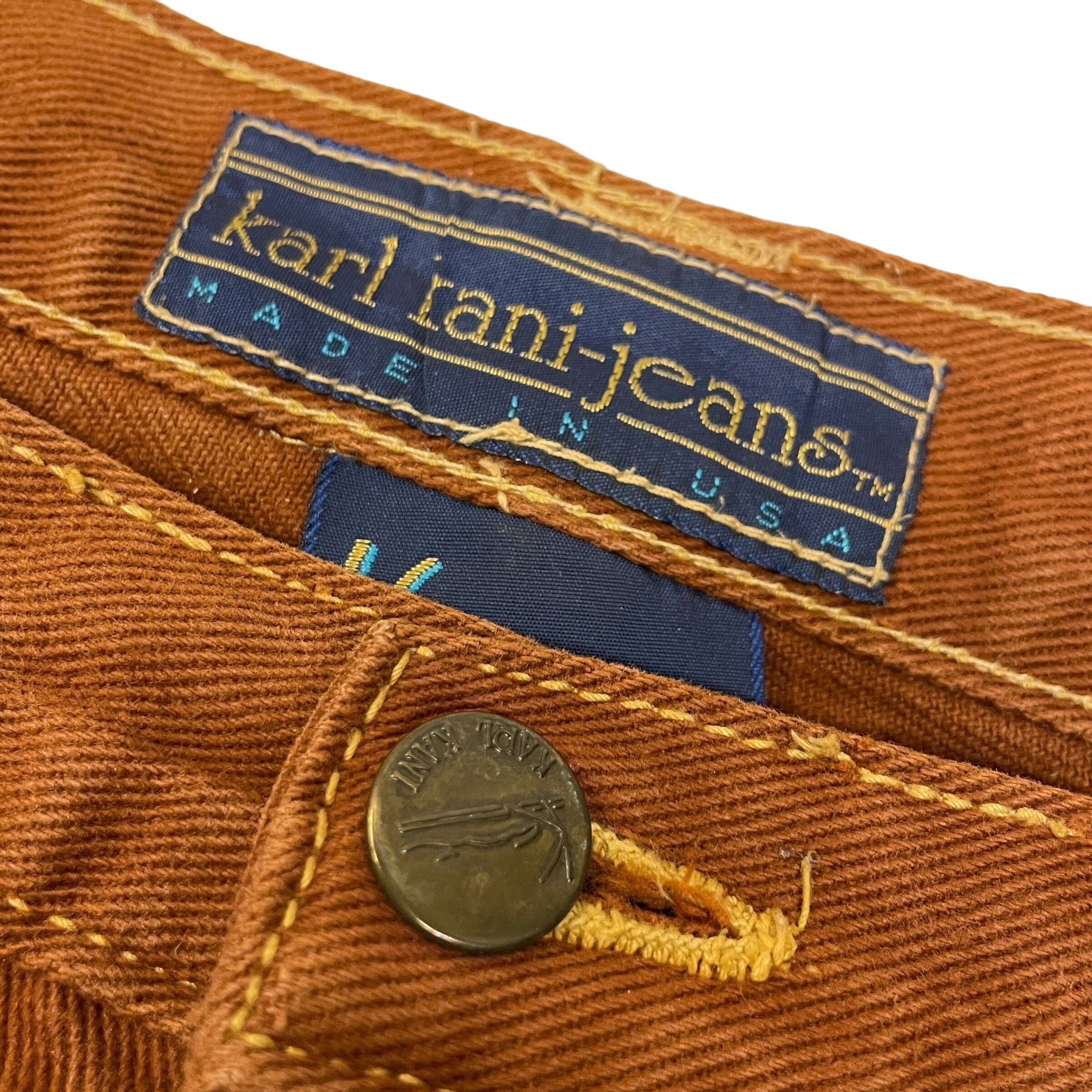 *Karl Kani Jeans Brown Black Market Vintage 