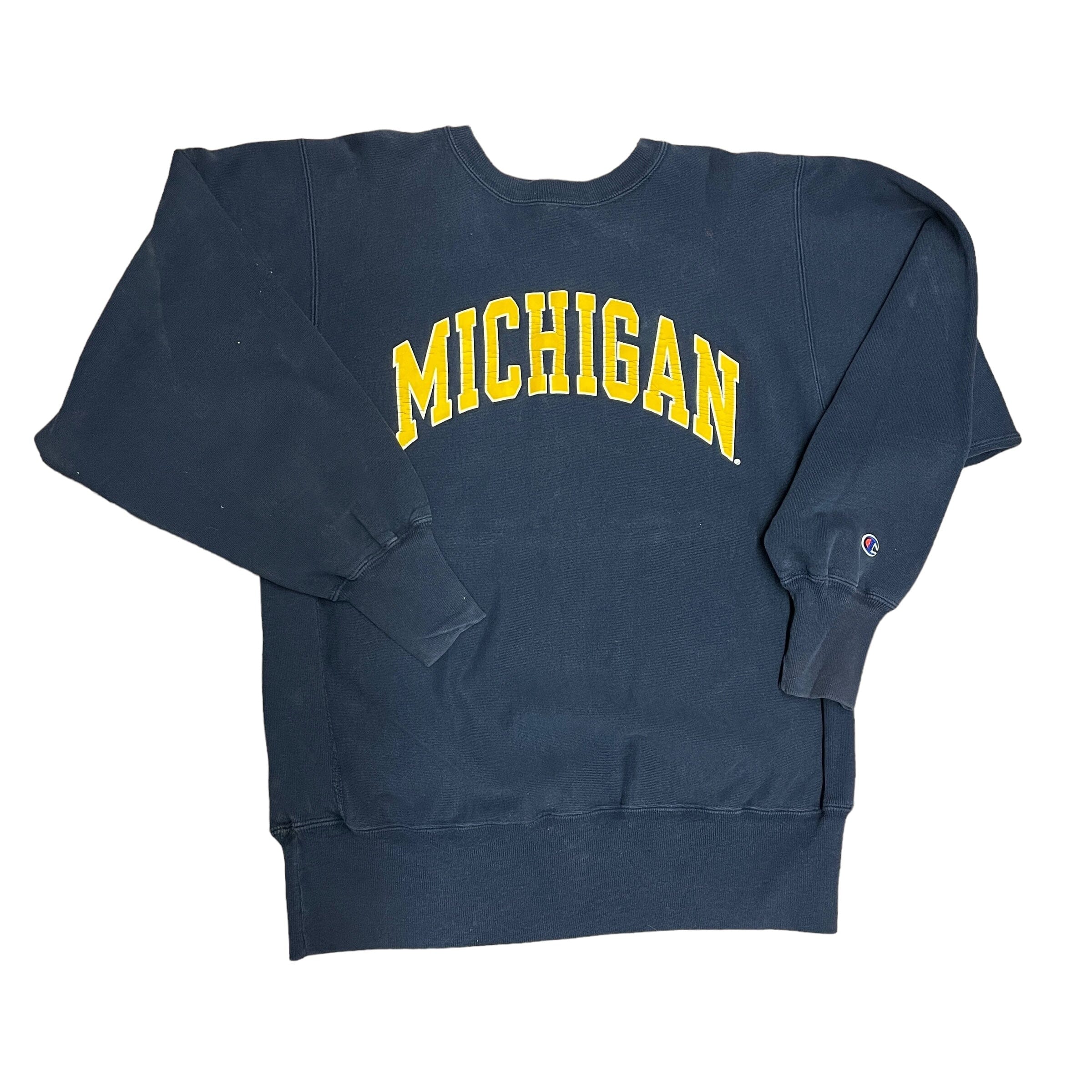 Vintage 90s Michigan Football Champion Reverse Weave outlet Hoodie