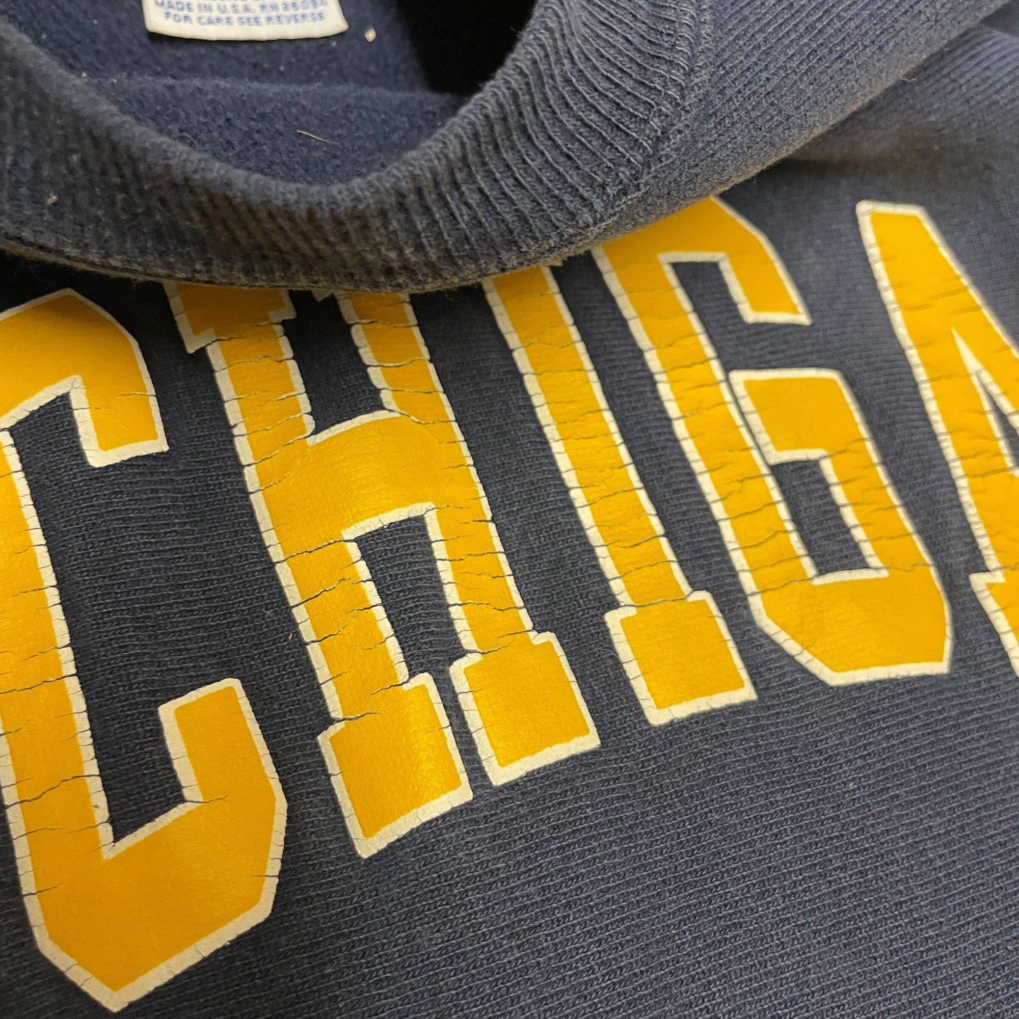 *Michigan Reverse Weave Black Market Vintage 