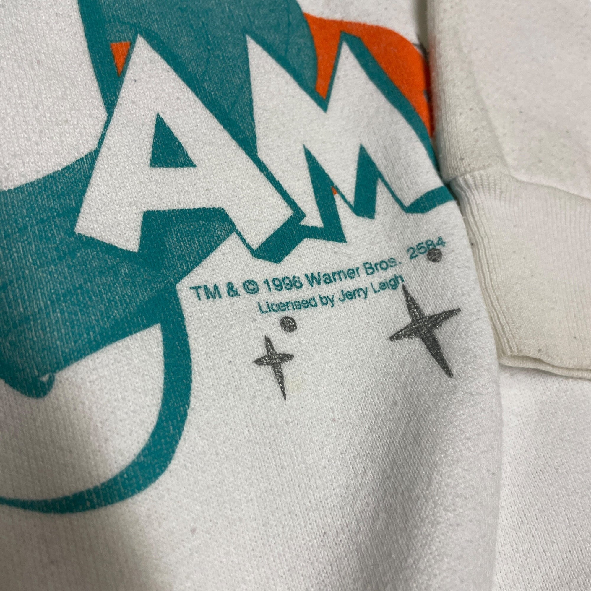 *Space Jam Crewneck Black Market Vintage 