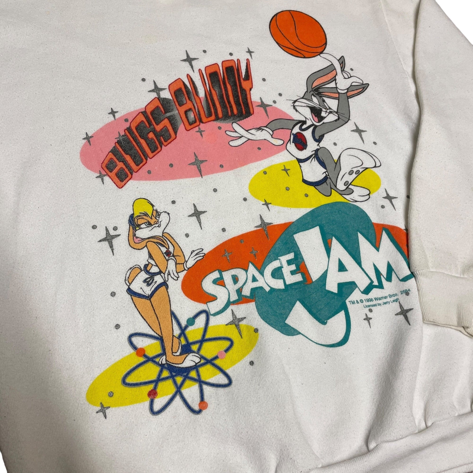 *Space Jam Crewneck Black Market Vintage 