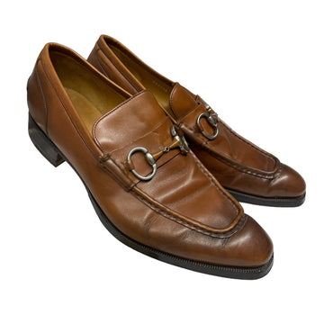 Vintage Designer Gucci Men's Leather Horsebit Loafers Made in Italy Accessories Black Market Vintage 