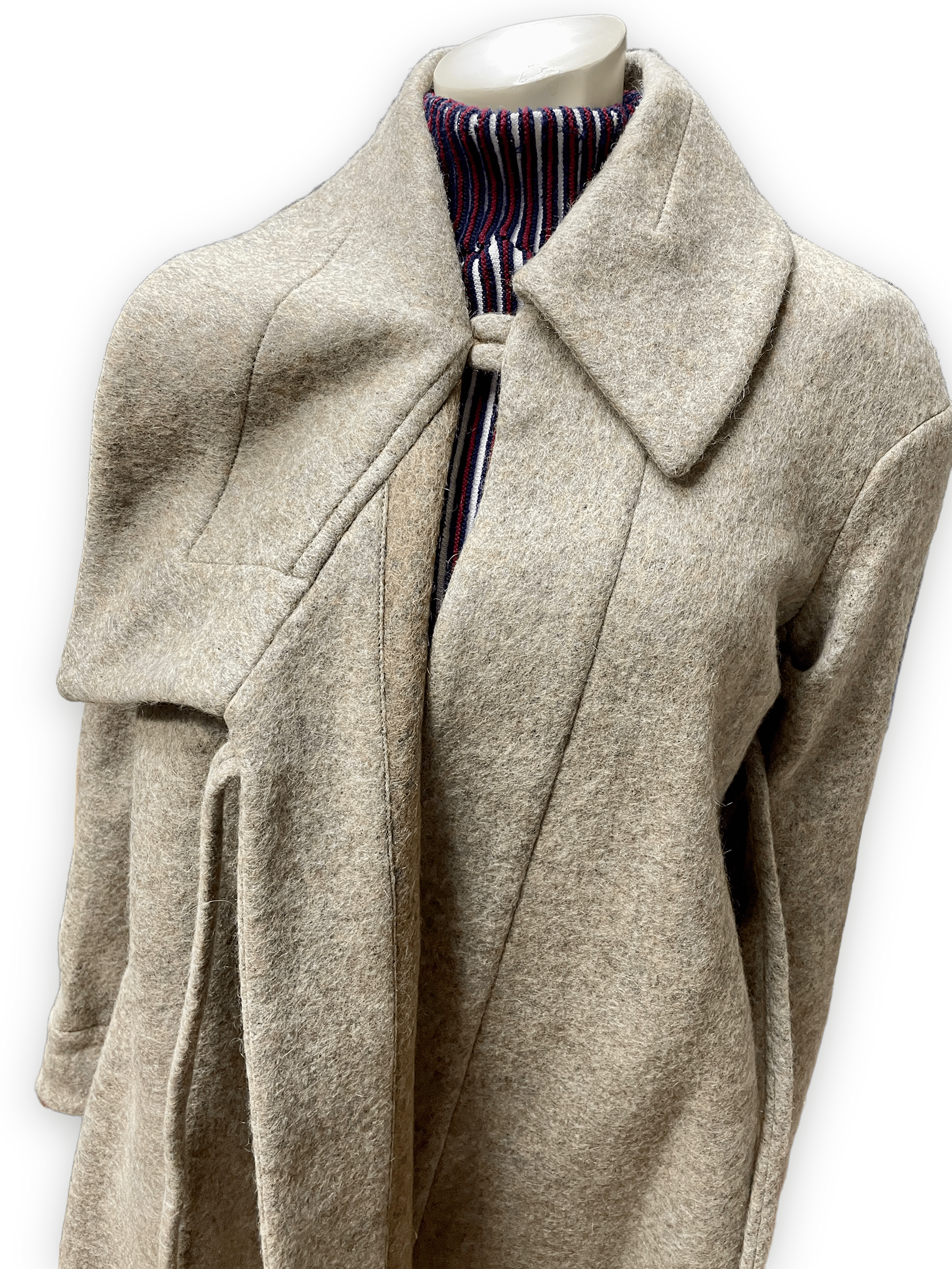 1 Vivienne Westwood Vintage Designer Asymmetrical Coat Jackets &amp; Coats Public Butter 
