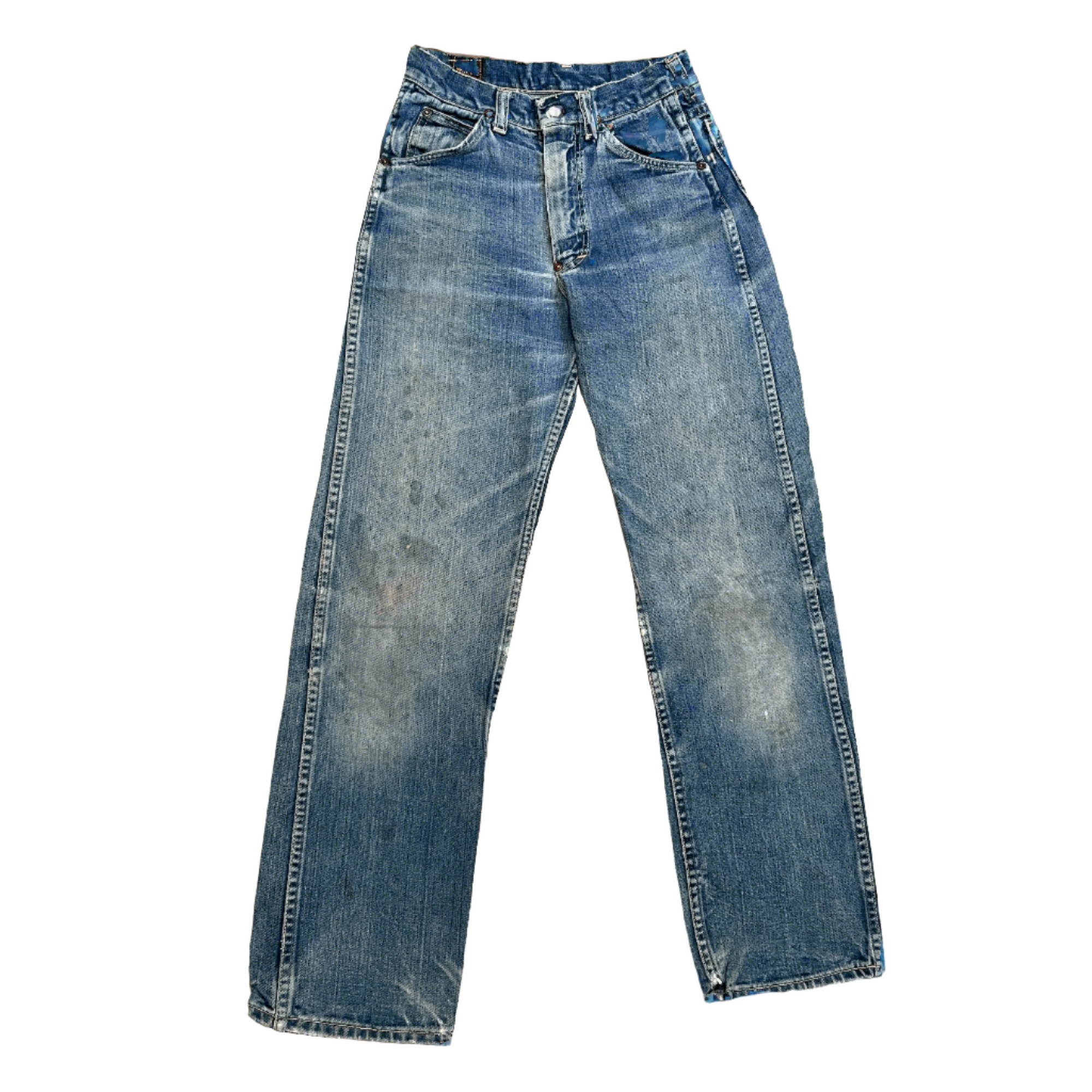 1950s Union Made in USA Lee Riders True Vintage Crotch Rivet Blue Jean 1950s Union Made in USA Lee Riders True Vintage Crotch Rivet Blue Jean