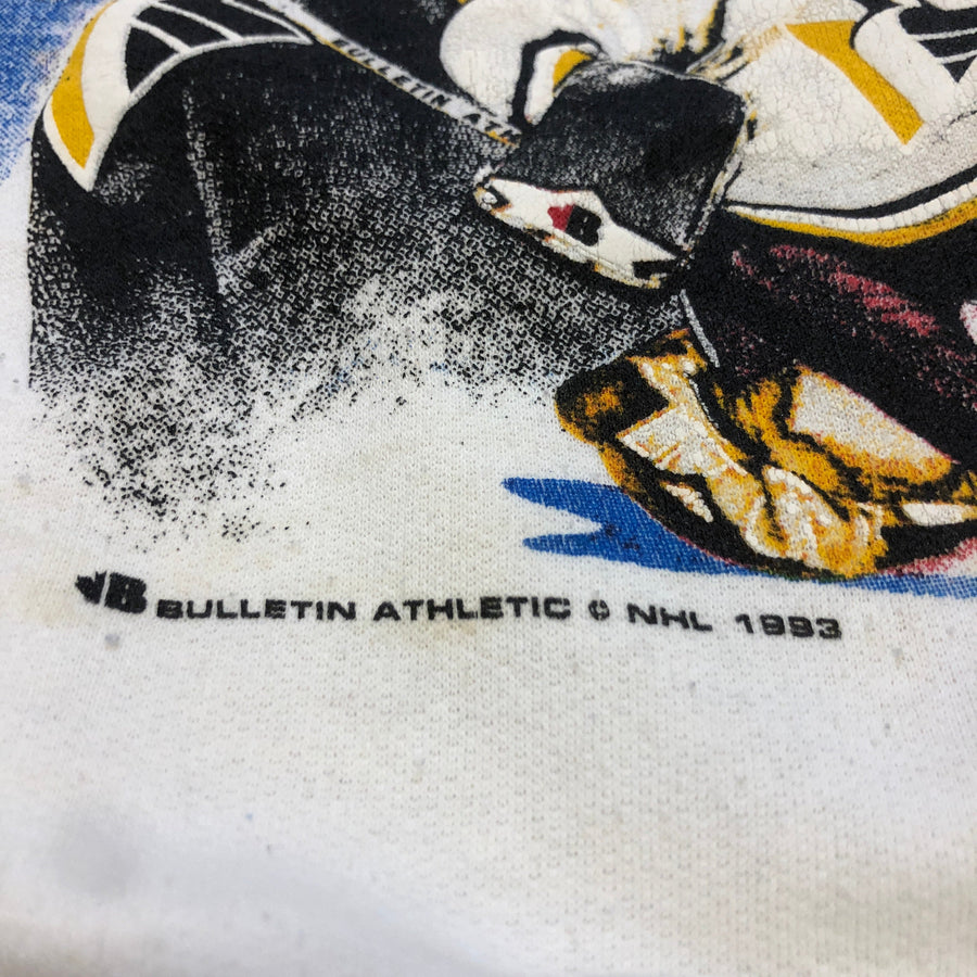 1993 Pittsburgh Penguins Made In Canada Vintage Kids Crewneck Size Youth Medium Kids Public Butter 