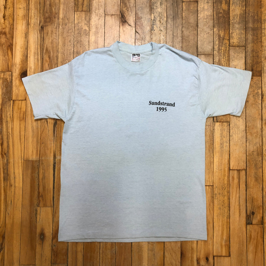 1995 Sundstrand 50th Anniversary Vintage Made In USA Single Stitch T-Shirt Size Large T-Shirts Black Market Toronto 