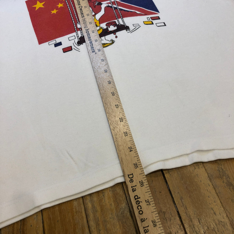 1997 Hong Kong Independence Vintage Single Stitch T-Shirt Size XXL T-Shirts Black Market Toronto 