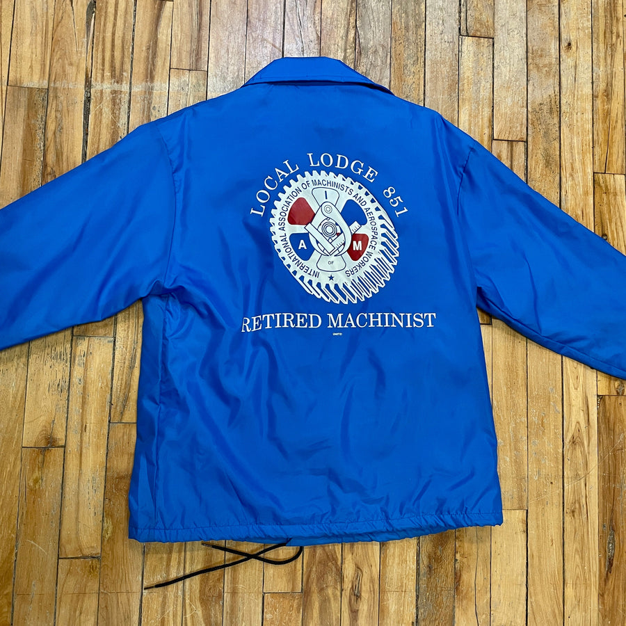 Al's Vintage Retired Machinist Union Windbreaker Union Made in USA Size M Jackets & Coats Black Market Toronto 