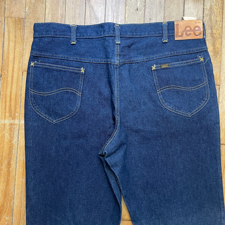 Amazing Deadstock Vintage Lee Deep Wash Jeans Union Made in Canada 40