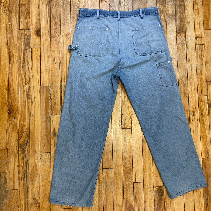 Beautiful Vintage Ultra Soft Denim Roebucks Work Pants 39