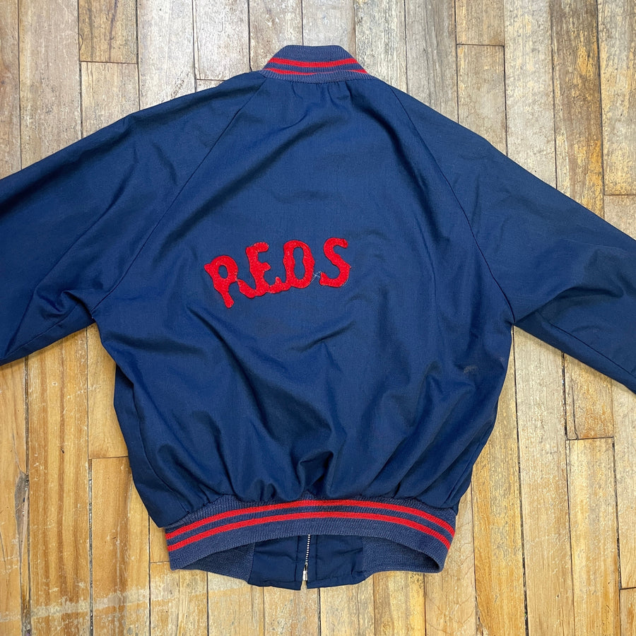 Boston Red Sox Vintage Baseball Zip Up Light Jacket Size XS Jackets & Coats Black Market Clothing 