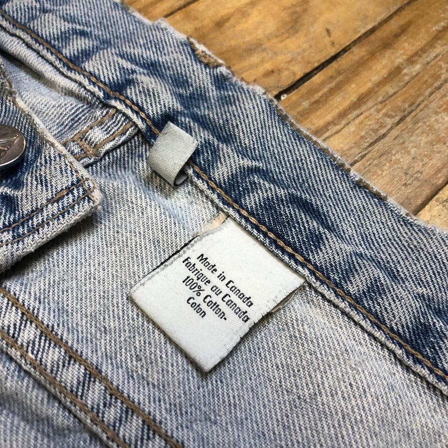 Calvin Klein Made In Canada Distressed Vintage Jeans Waist 31