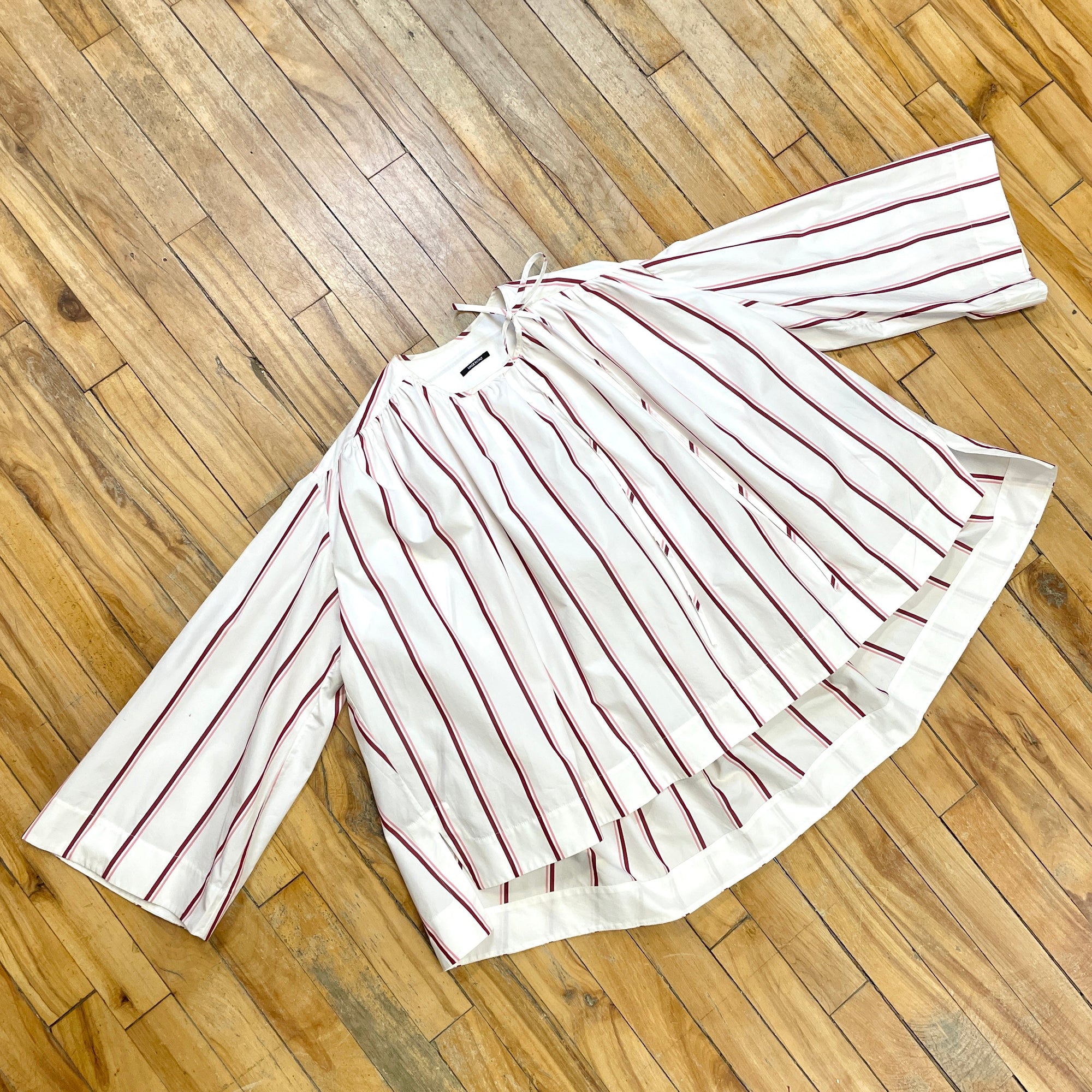 @Calvin Klein Vintage Designer Striped Top Tops Public Butter 