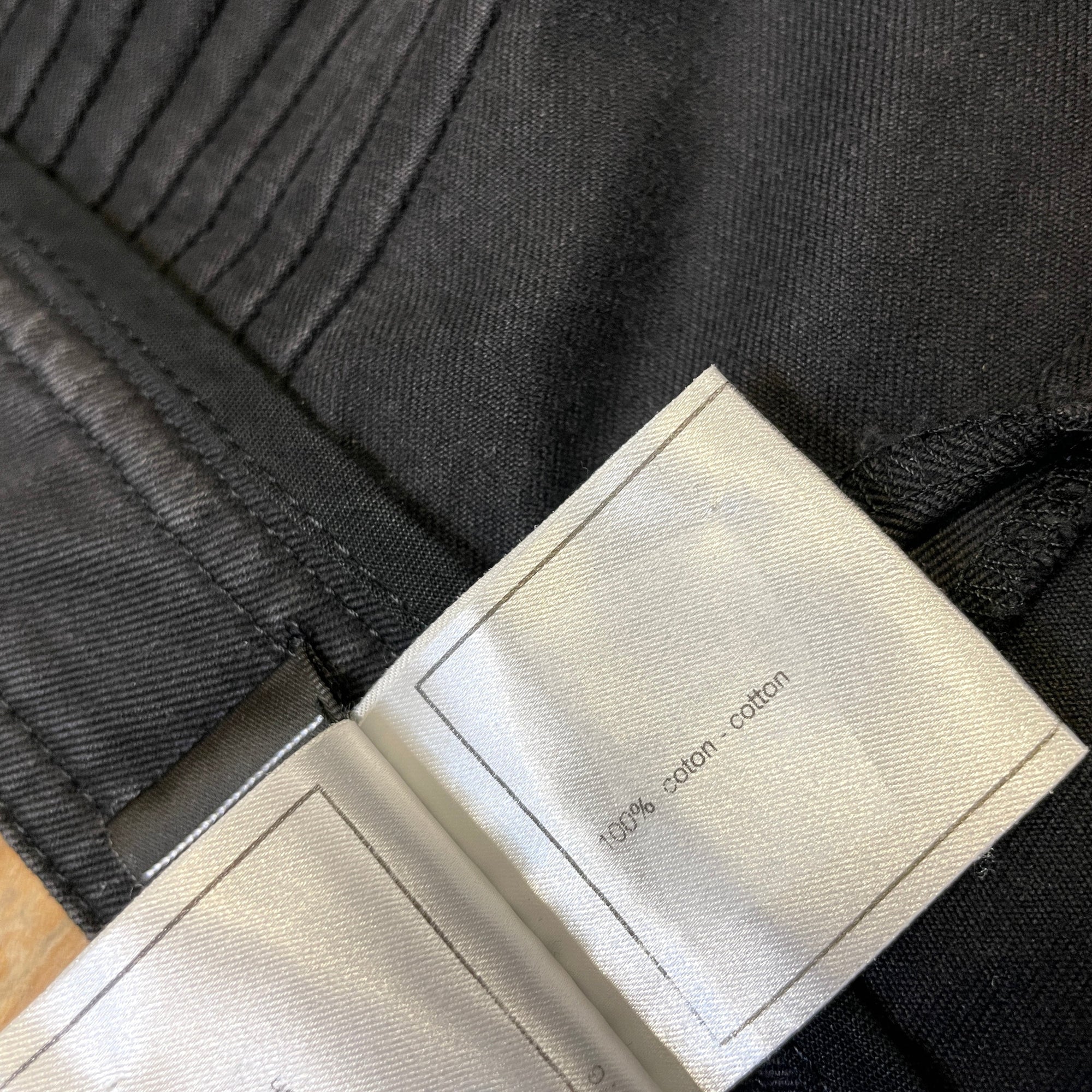 @Chanel Vintage Designer Denim Trousers Made in France Size Tops Public Butter 