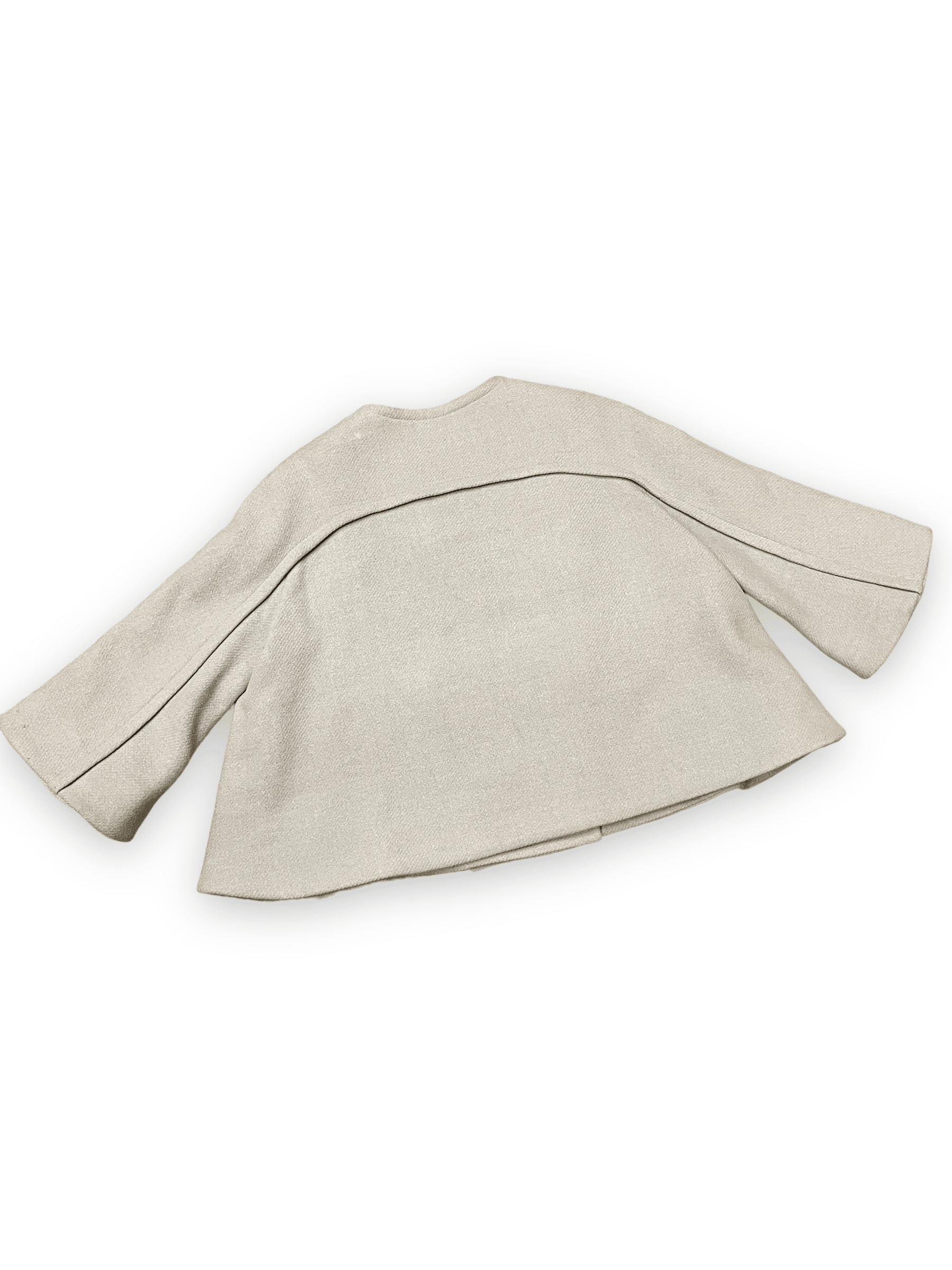 Chloé Vintage Designer Short Coat with Logo Buttons Size L Jackets &amp; Coats Public Butter 