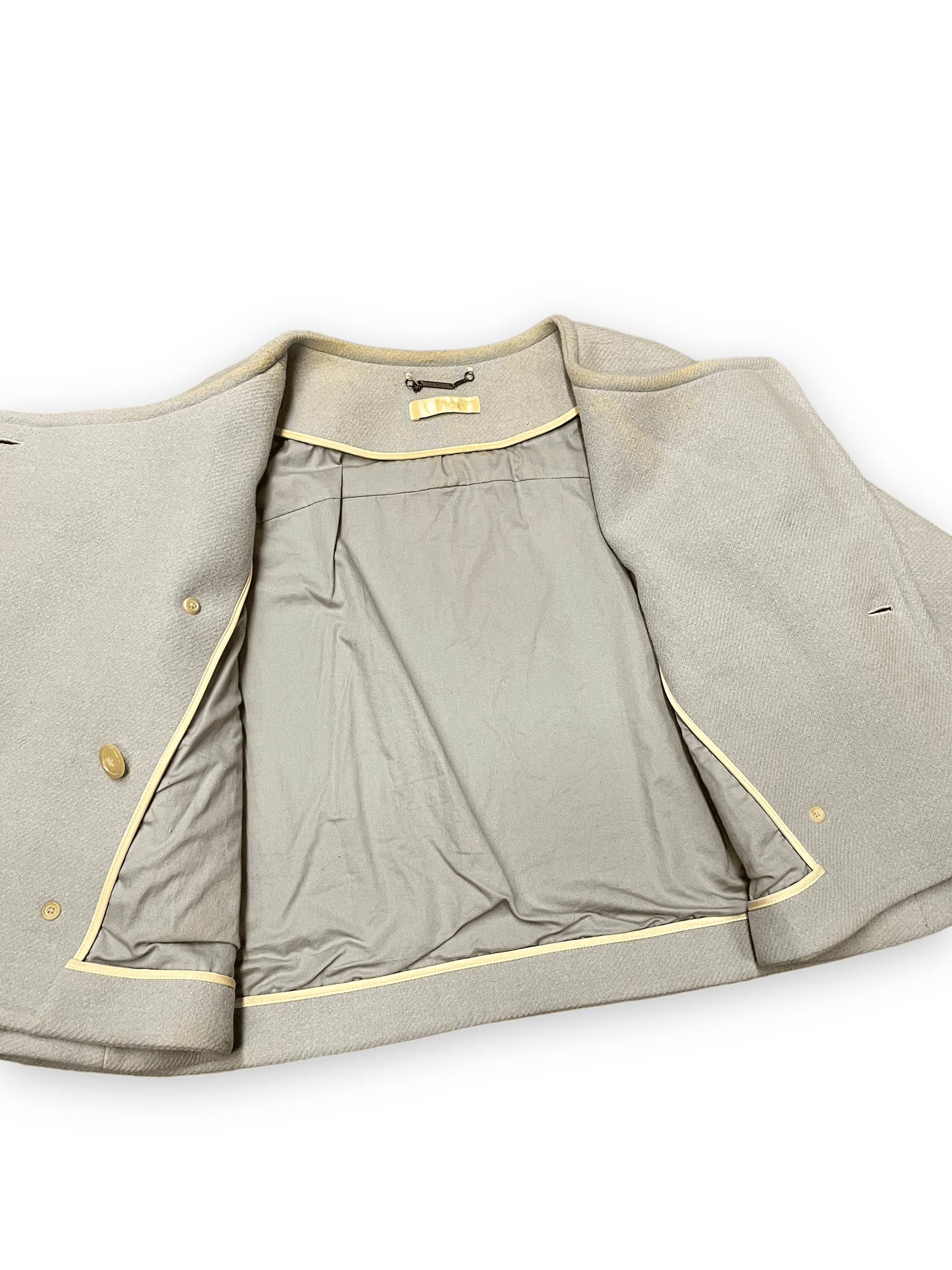 Miss Chloe⌇vintage⌇green jacket Chloé Vintage Designer Short Coat with Logo Buttons Size L