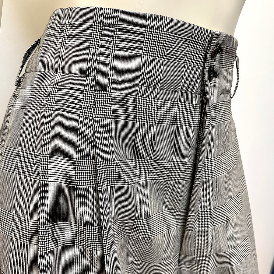 @Comme des Garcons Vintage Designer Houndstooth Trousers Made in Japan Size Tops Public Butter 