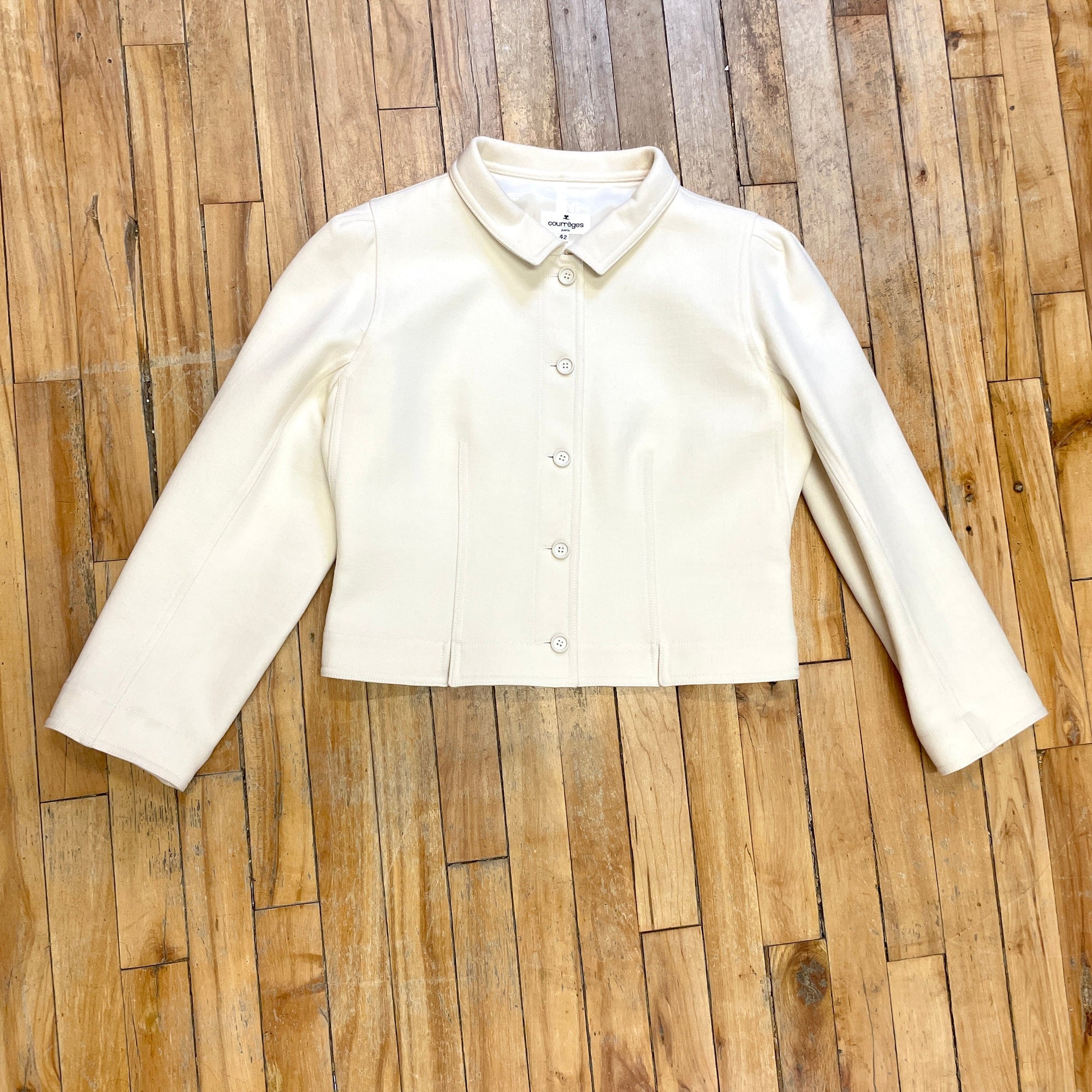 @Courreges Vintage Designer Blazer Size Tops Public Butter 