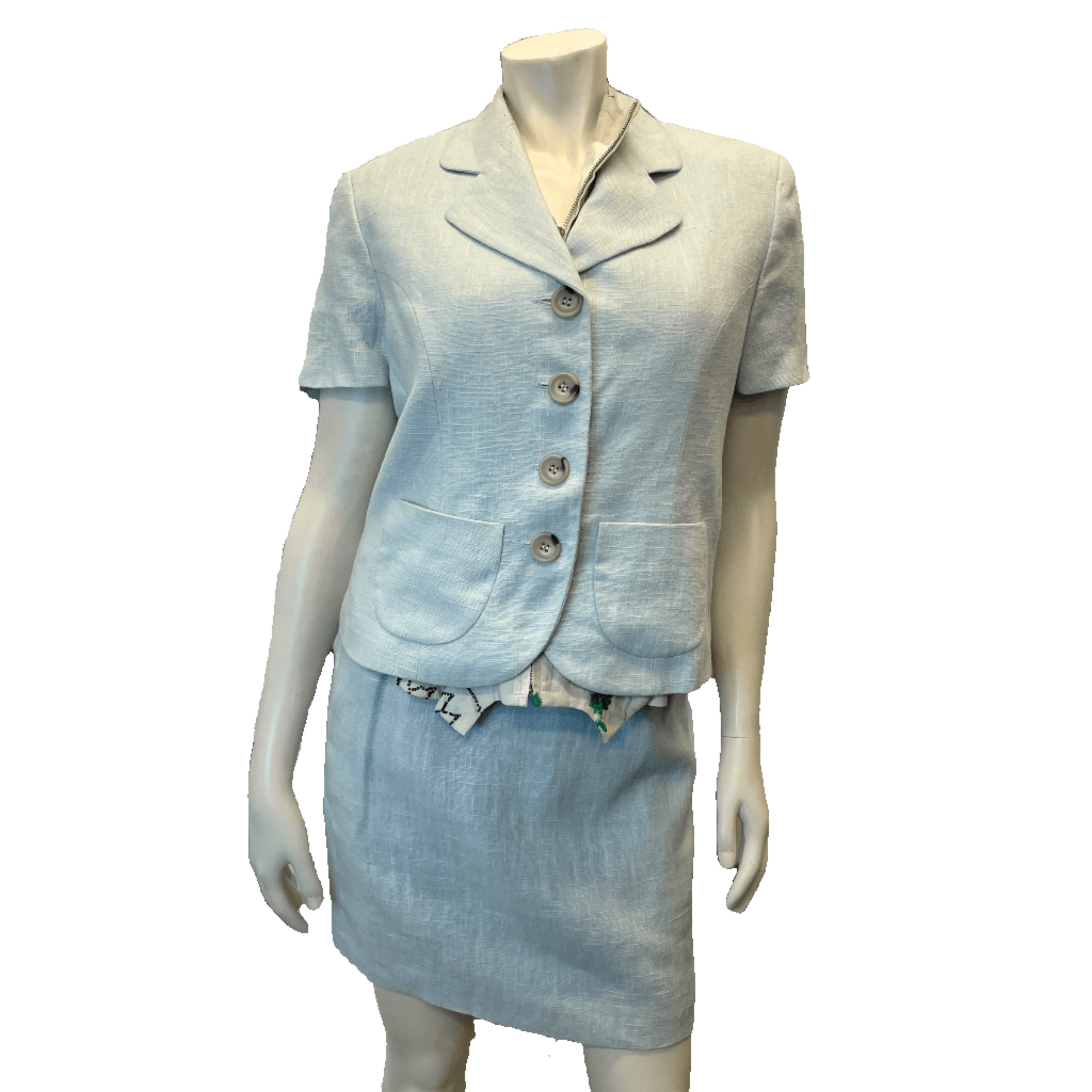 @Dolce & Gabbana Vintage Designer Suit Size Tops Public Butter 