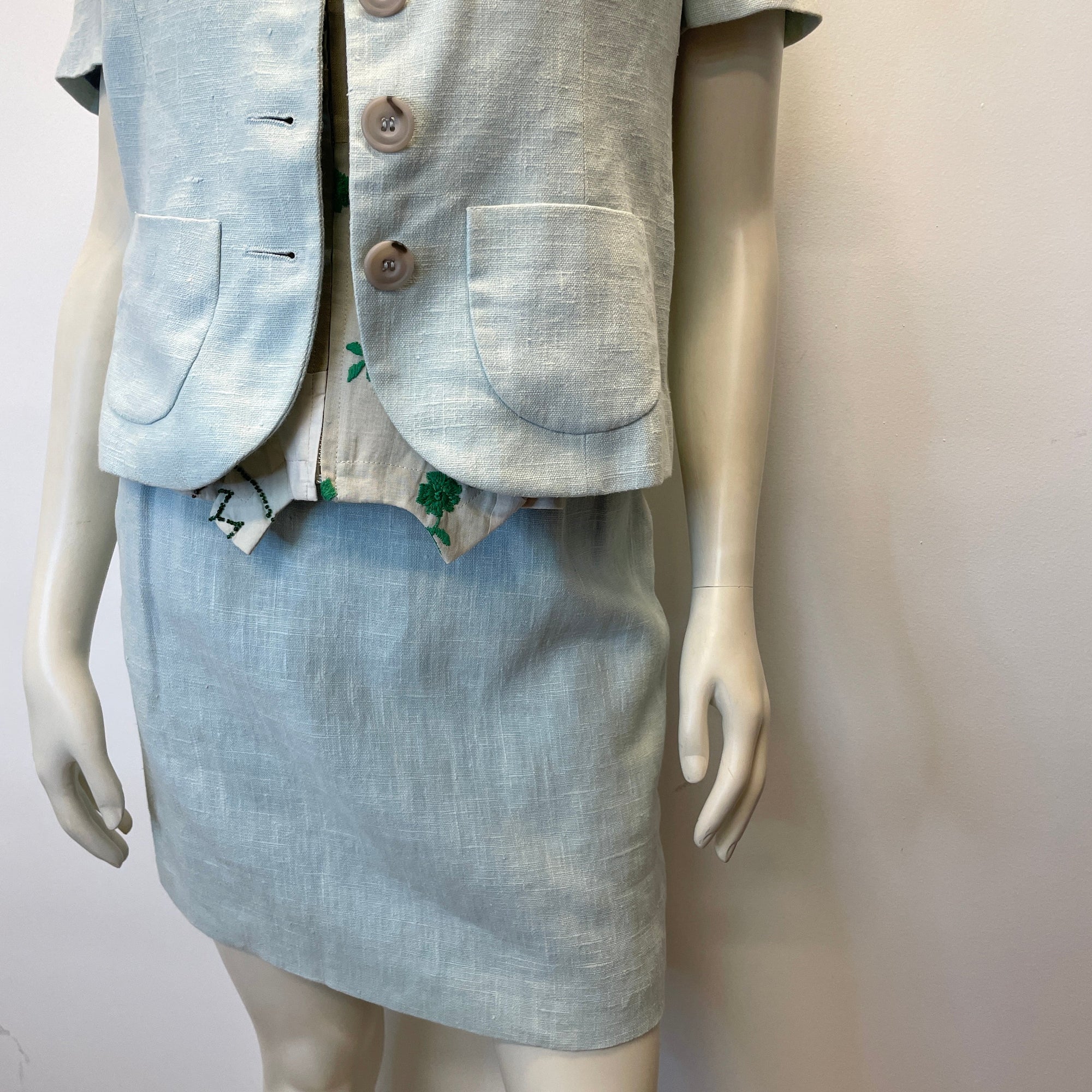 @Dolce & Gabbana Vintage Designer Suit Size Tops Public Butter 