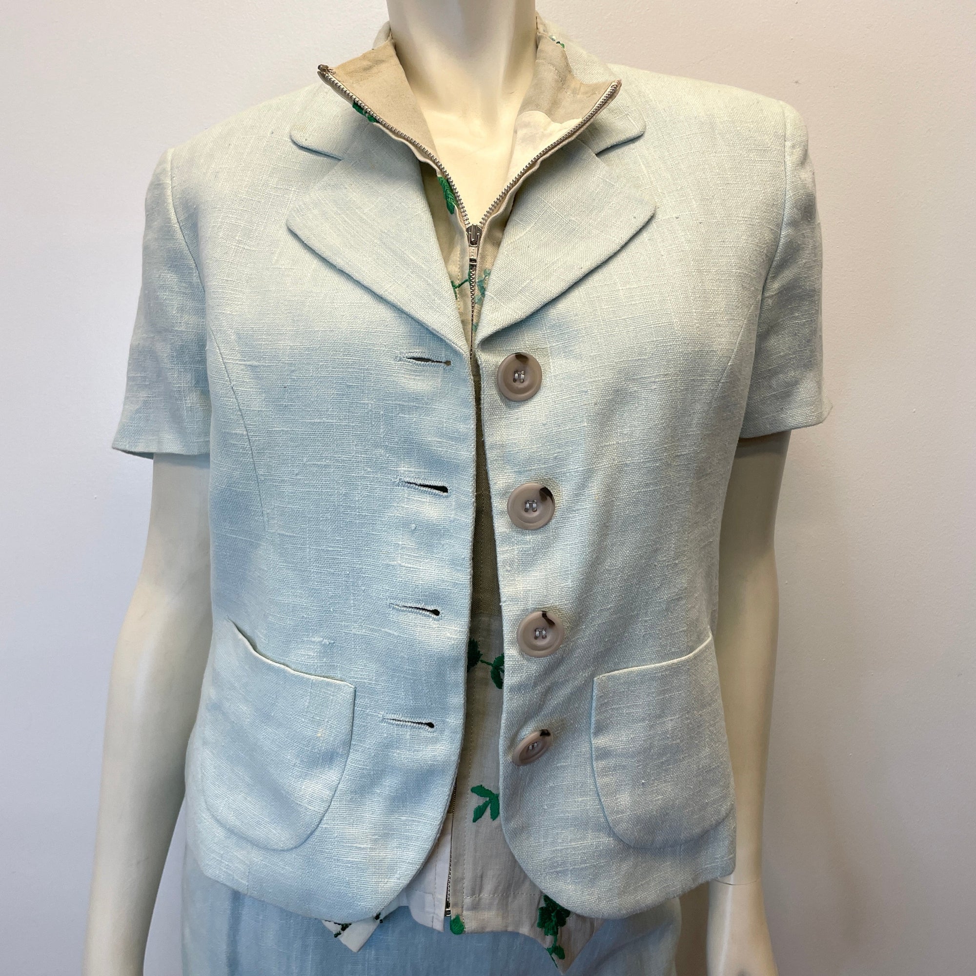 @Dolce & Gabbana Vintage Designer Suit Size Tops Public Butter 