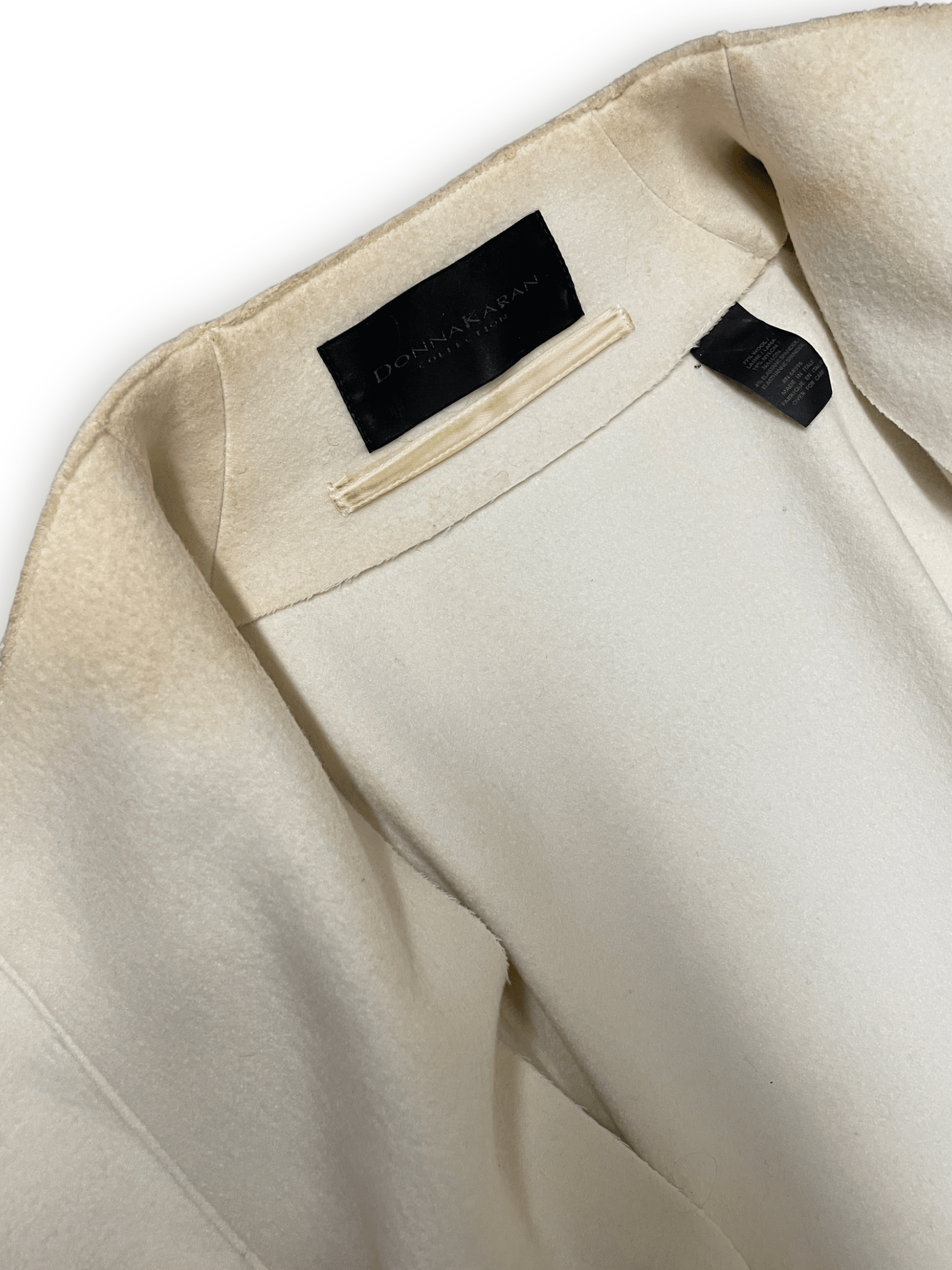 Donna karan wool coat online