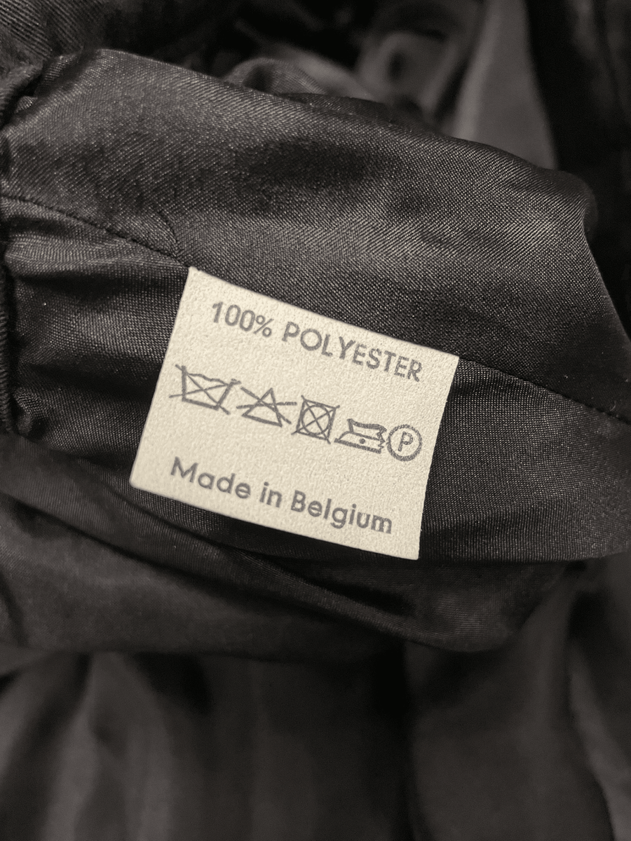 Dries Van Noten Vintage Designer Black Sequinned Gown Made in Belgium Dresses & Skirts Public Butter 