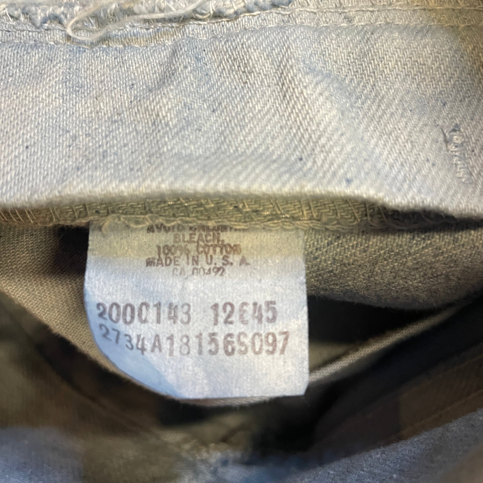 Groovy Vintage Cloudy Dyed Lees Jeans Made in USA 27" Waist Bottoms Black Market Toronto 