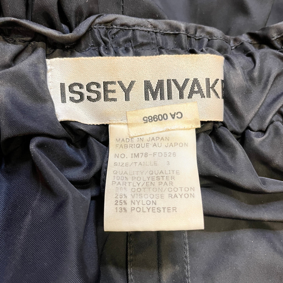 @Issey Miyake Vintage Designer Black Jacket Size Tops Public Butter 
