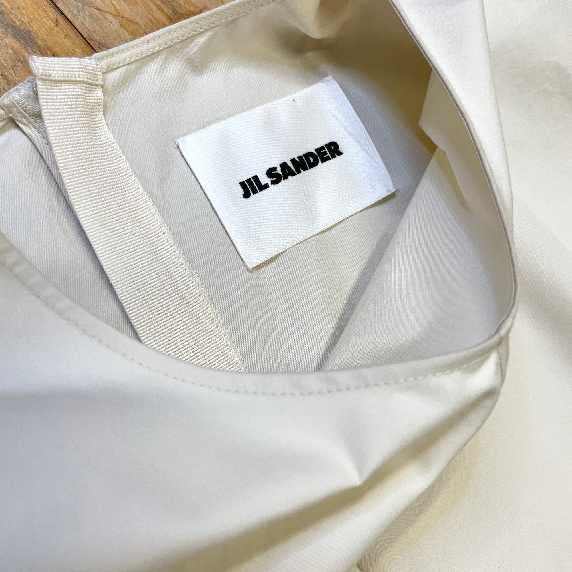 @Jil Sander Vintage Designer Micro Mini Dress Tops Public Butter 