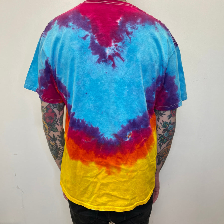 Jimi Hendrix Experience x Liquid Blue Vintage Tie-Dye Graphic T-Shirt Size XL T-Shirts Public Butter 