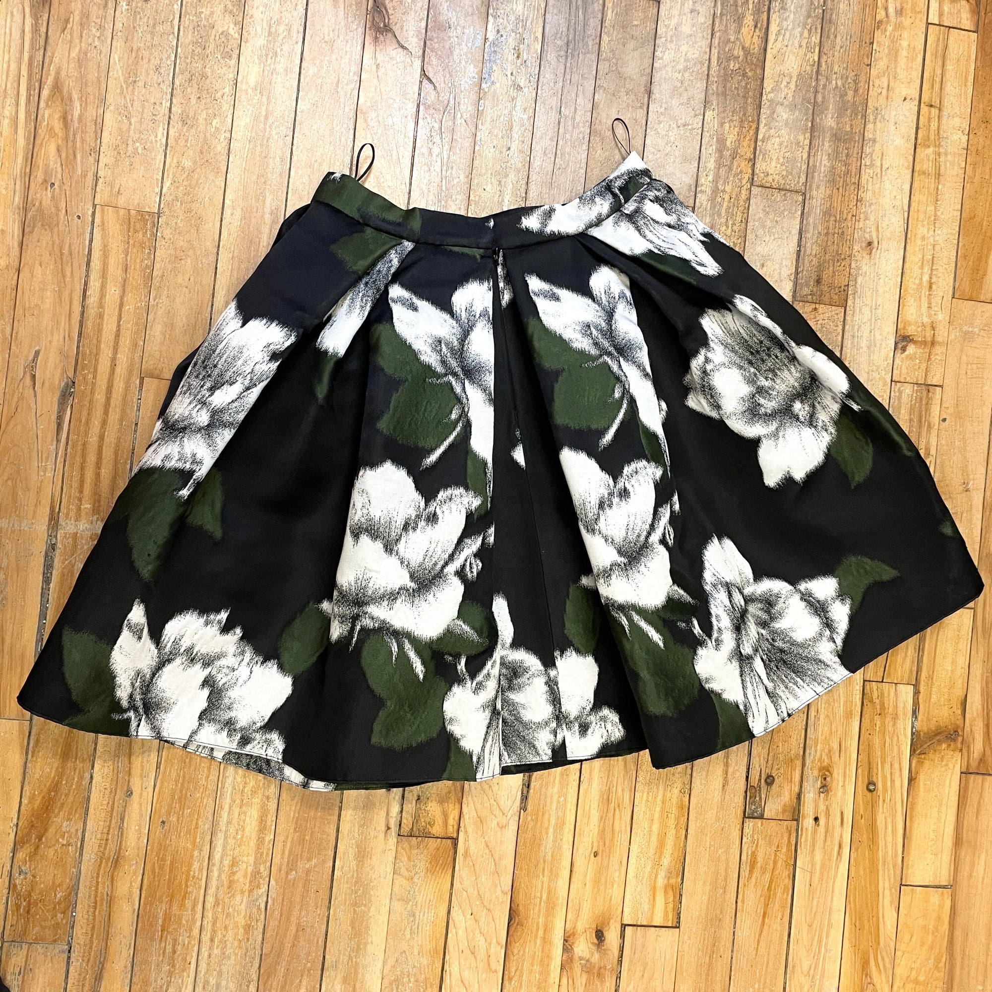 @Lanvin Vintage Designer Moody Floral Skirt Size Tops Public Butter 