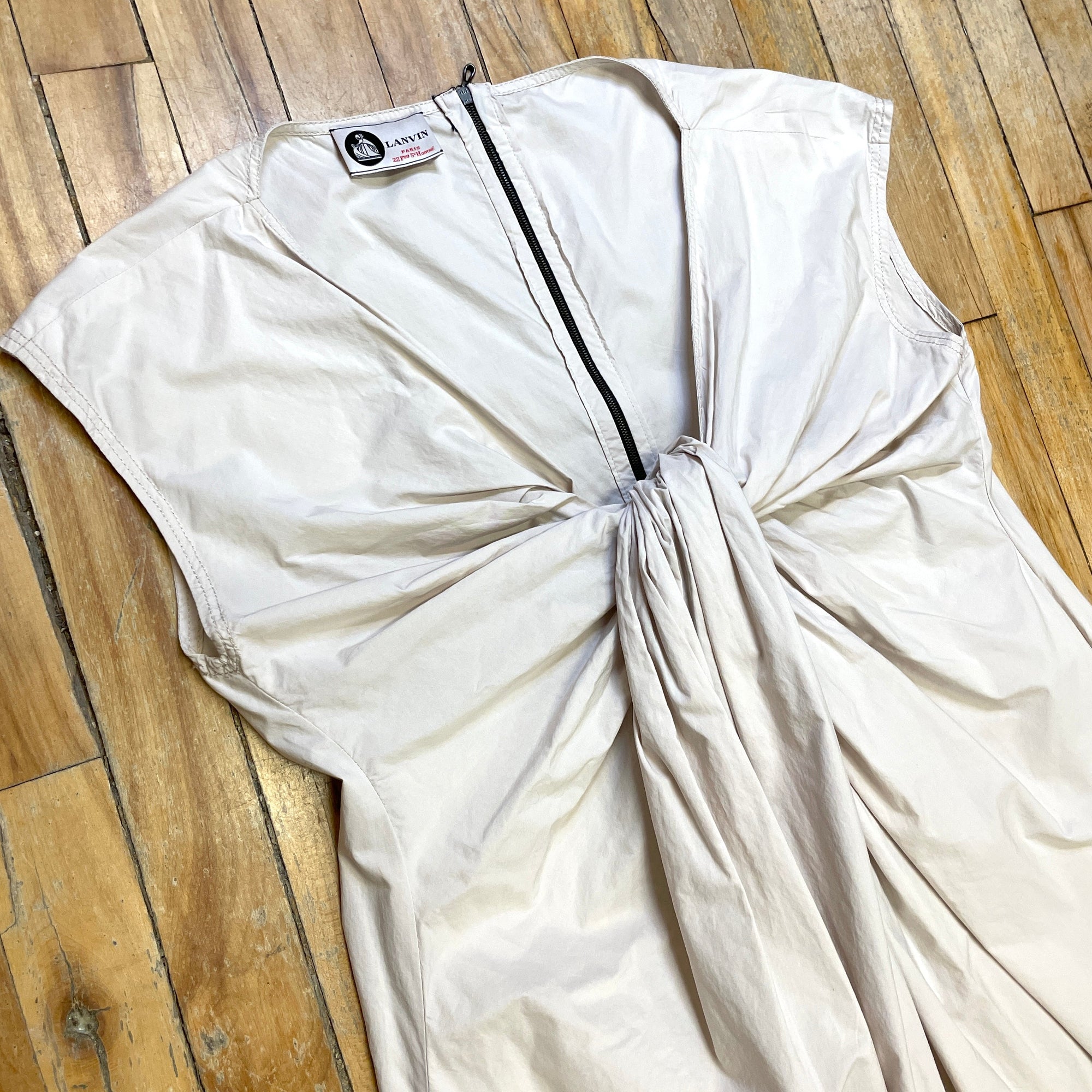 @Lanvin Vintage Designer Sack Dress Tops Public Butter 