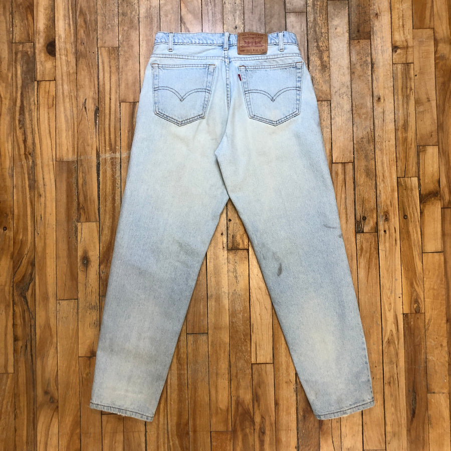 Levi's Red Tab Relaxed Fit Light Wash Vintage Denim Jeans Waist 30