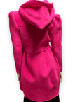 Marc by Marc Jacobs Hot Pink Hooded Coat Jackets & Coats Public Butter 