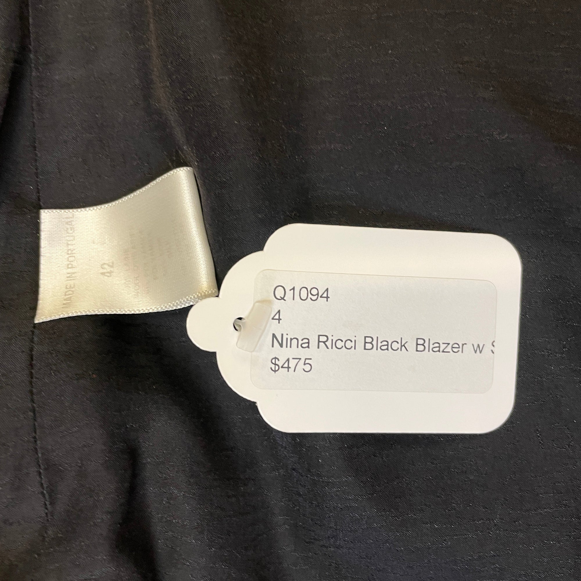 @Nina Ricci Vintage Designer Suit Size Tops Public Butter 