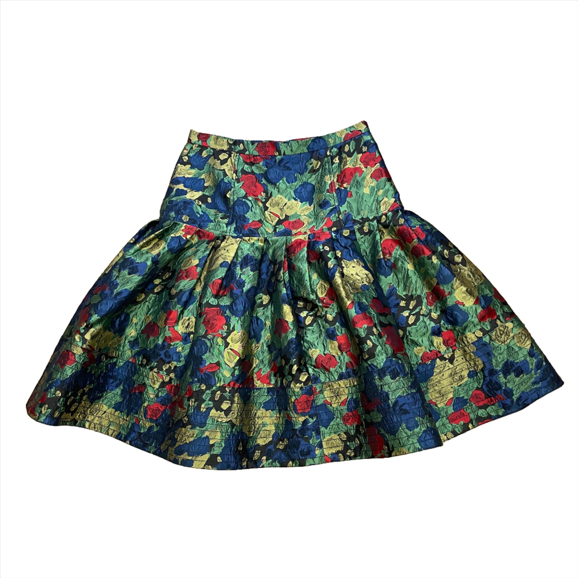 @Oscar de la Renta Fall &#39;08 Vintage Designer Skirt Size Tops Public Butter 