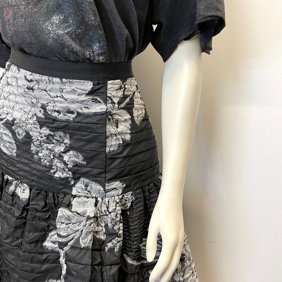 @Oscar de la Renta Fall '10 Vintage Designer Skirt Size Tops Public Butter 