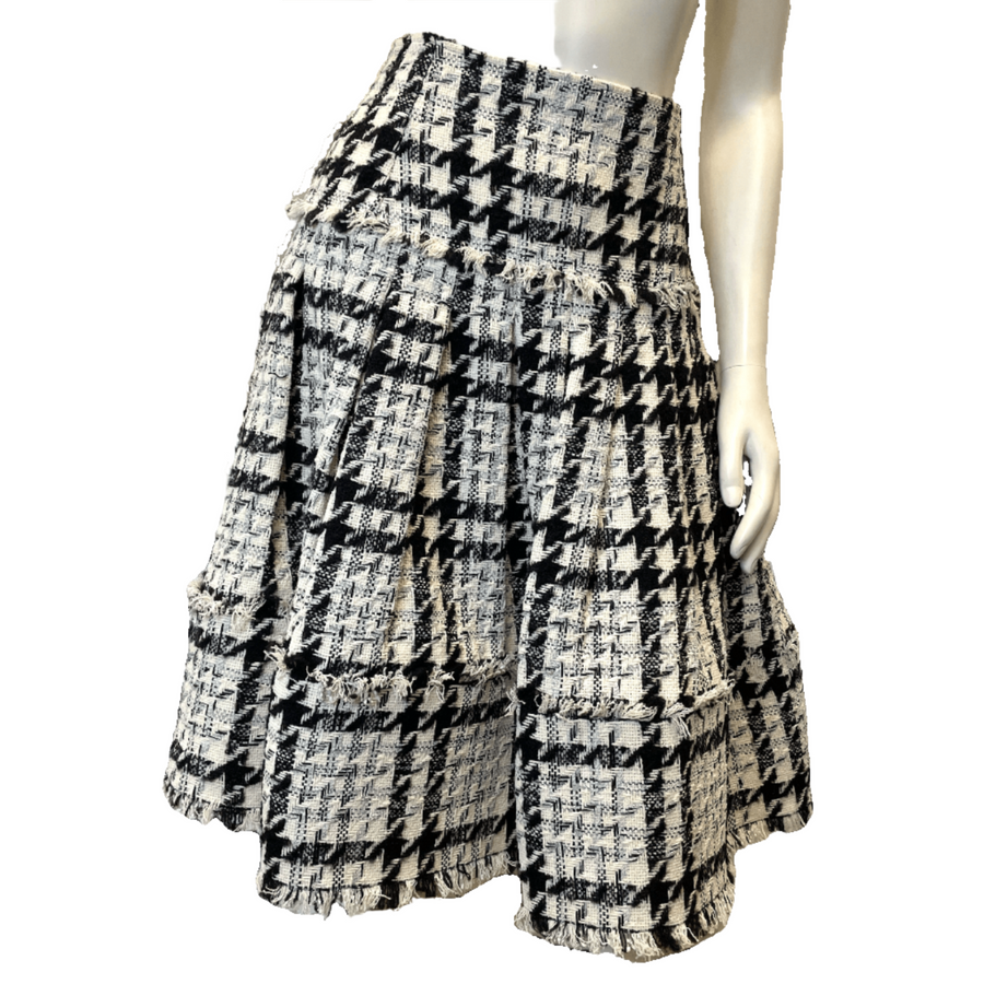 Designer tweed mini skirt best sale