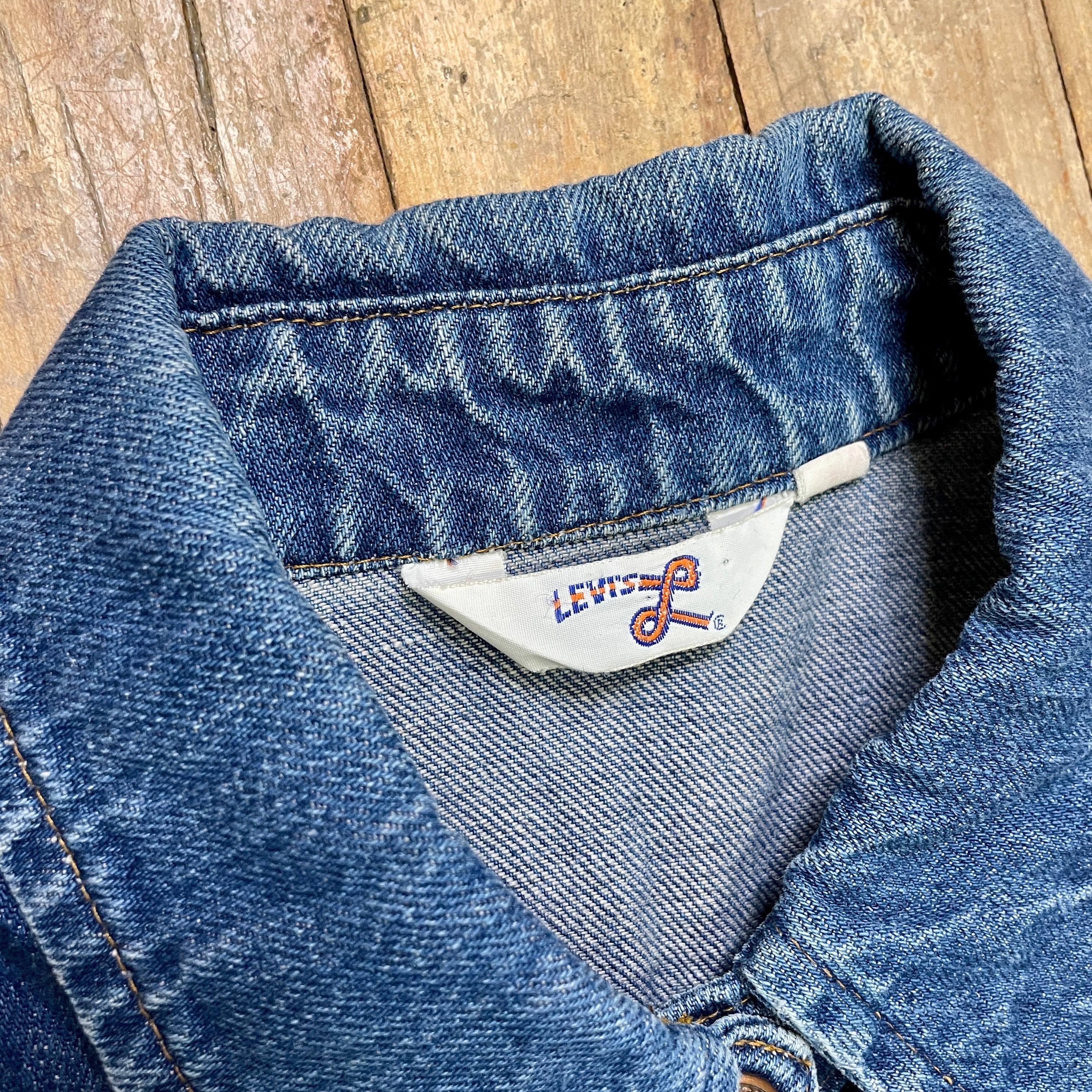 Levi s Vintage 60s 70s Tab Fitted Denim Jacket
