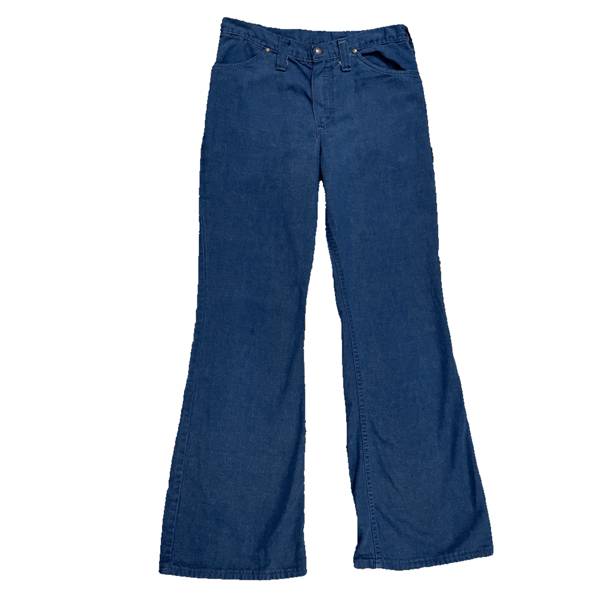 Vintage 60s/70s Soft Denim Wrangler Bell Bottoms Made in USA 31" Waist Bottoms Public Butter 
