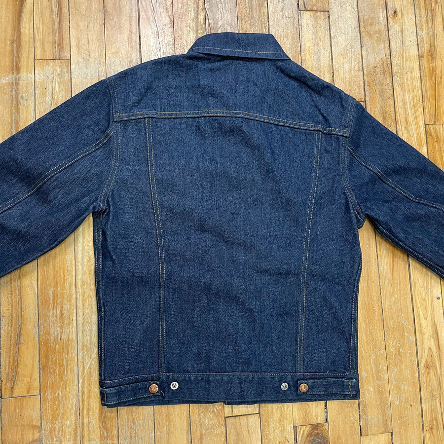 Vintage 70s Great Western Garment Co Groovy 4 Pocket Denim Jacket Made in Canada Size M Jackets & Coats Public Butter 