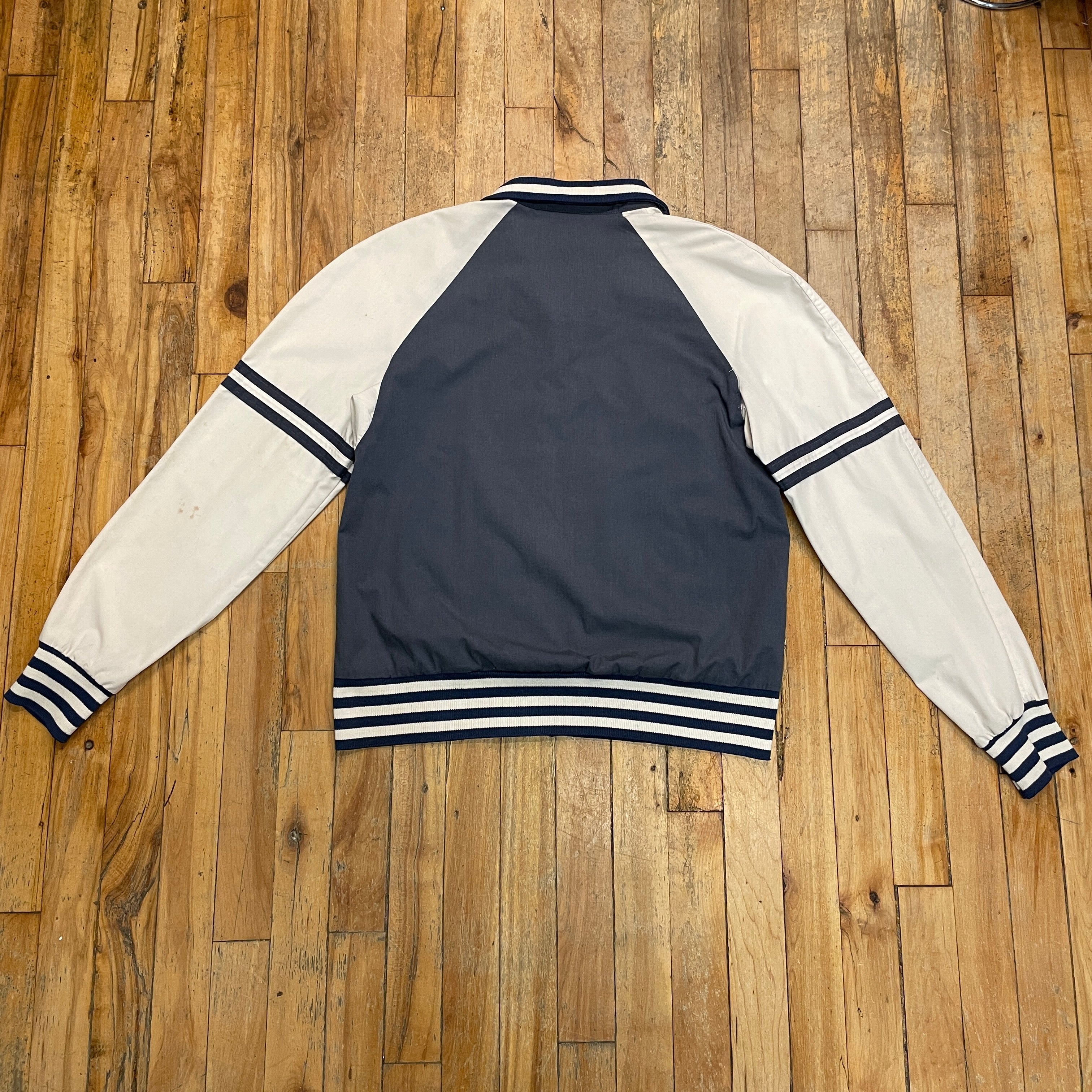 ジャケット・アウター 70s 80s METROPOLITAN TORONTO WORK JACKET Vintage 70s/80s Humber College Retro Windbreaker with Talon