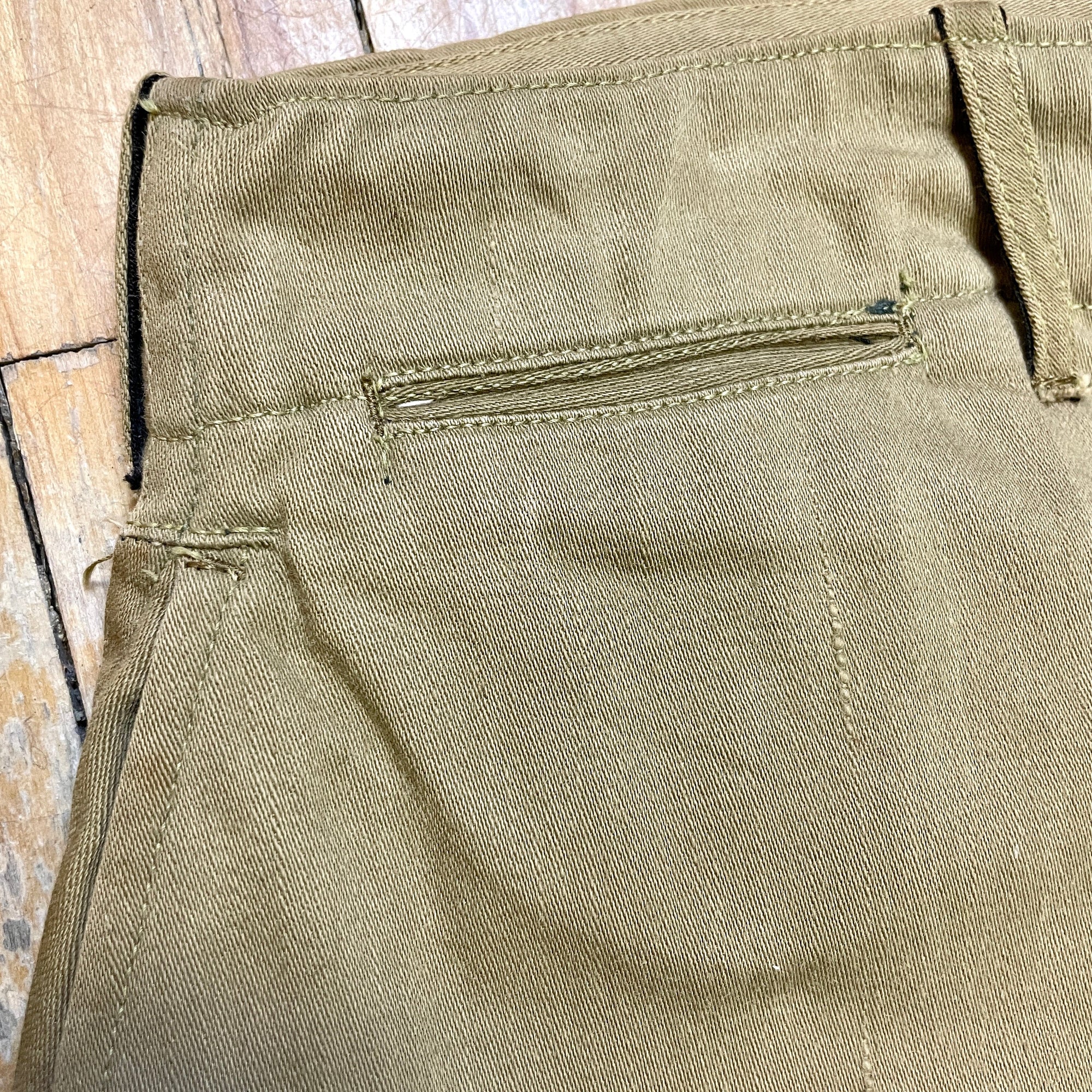 WWI Era Military Jodhpur Pants Waist 31&quot; Bottoms Public Butter 